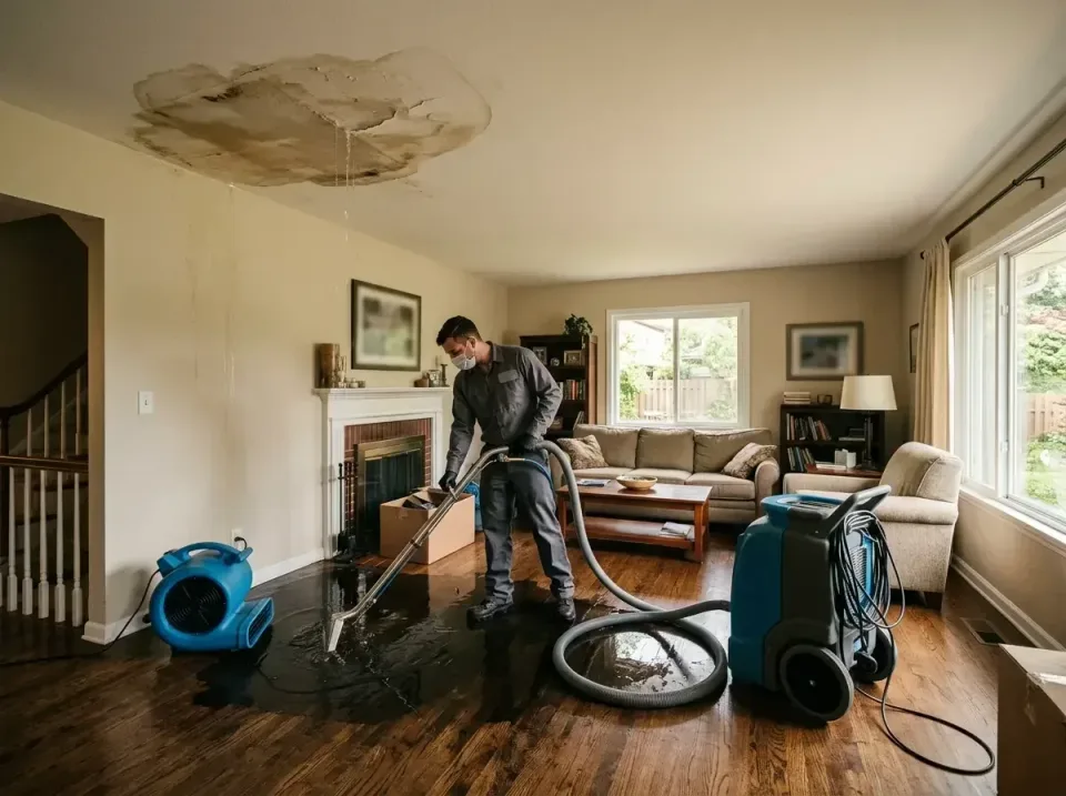 attic-pipe-burst-ceiling-drip-008 — frequently asked questions, Water Damage Restoration & Carpet Care in Beech Grove, IN